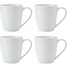 Glass Cups & Mugs Mikasa Chalk Porcelain Mugs Espresso Cup 4pcs