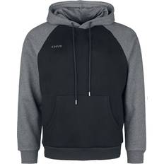 Forplay Henry Hooded sweater black charcoal