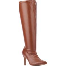 Fashion To Figure Women's Selena Boot Wide Width Cognac Cognac