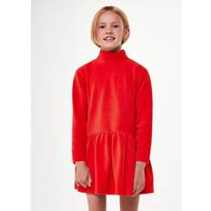 Whistles Women's Corduroy Jersey Dress Red