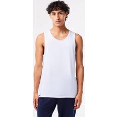 Lacoste M Tank Tops Lacoste Men's Cotton Tank Top 3-Pack White