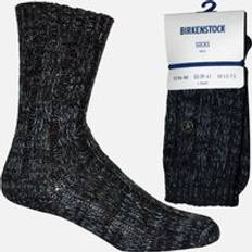 Birkenstock Men's Cotton Twist Boot Socks, Denim Blue Melange