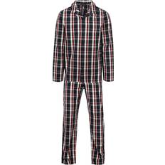 Tommy Hilfiger Men Sleepwear Tommy Hilfiger Checked Cotton Pyjamas Navy Checks