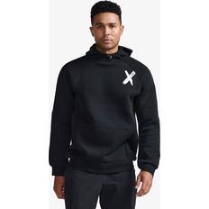 2XU Jumpers 2XU Motion Hoodie, L, Black & White, Male