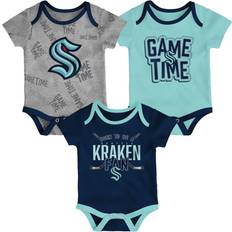 S Bodysuits Outerstuff NHL Baby 3er Body-Set Seattle Kraken