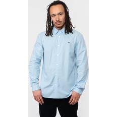 Lacoste M Shirts Lacoste Linen Poplin Shirt With Long Sleeves