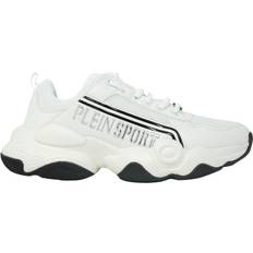 Philipp Plein Sport Bold Brand Logo White Sneakers