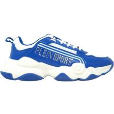 Philipp Plein Sport Bold Brand Logo Blue Sneakers