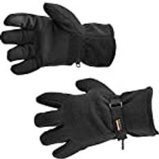 Gloves & Mittens Portwest Insulatex Lined Fleece Gripper Gloves Black One