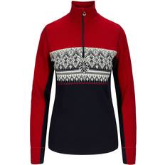 Dale of Norway Moritz Basic Womens Sweater Superfine Merino Raspberry/Navy/Off White Jumper