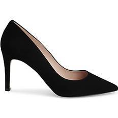 Whistles Women's Corie Suede Heeled Pump Black