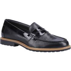 TPR Loafers Hush Puppies Black, 3 Verity Slip On Womens Ladies Loafers Shoes