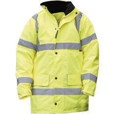 Warrior Mens Nevada High Visibility Safety Jacket