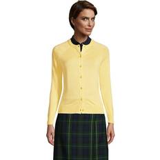 Lands' End Women Cardigans Lands' End School Uniform Women Cotton Modal Cardigan Sweater