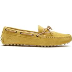 Women - Yellow Low Shoes Chatham Aria Premium Suede Driving MocassinsYellow