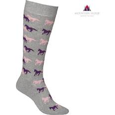 Mountain Horse Boys 2021 Running Sock Grey Melange