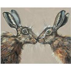 Polyester Wall Decorations The Group Louise Brown The Kiss 40x50cm Poster
