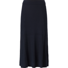 Tommy Hilfiger M - Women Skirts Tommy Hilfiger Women's Micro Cable Womens Flared Skirt Blue/Black