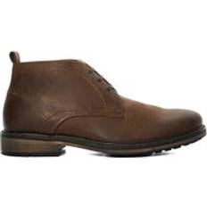 Laced Chukka Boots Dune London 'Charleys' Leather Chukka Boots Brown