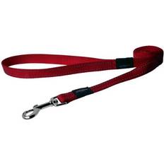 Rogz Utility Bright Reflective Durable Fixed Lead, Red