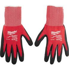 Disposable Gloves Milwaukee Cut-Resistant Dipped Gloves Cut Level