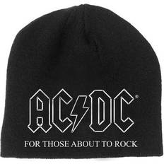 Clothing AC/DC Unisex Adult For Those About To Rock Back Print Beanie