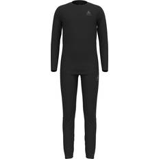 Sportswear Garment Base Layer Odlo Kids Fundamentals Active WARM ECO Funktionsunterwäsche-Set, Black