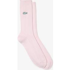 Lacoste Beige Underwear Lacoste x le FLEUR Ribbed Socks Pink