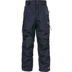 Sportswear Garment Thermal Trousers Children's Clothing Trespass Kid's Insulated Salopettes Marvelous - Black