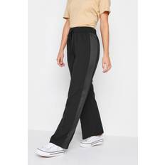 Clothing PixieGirl Petite Wide Leg Tuxedo Trousers Black