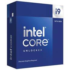 Intel Socket 1700 - SSE4.2 CPUs Intel Core i9-14900KF 14th Gen 24-8P 16E LGA 1700 125W None Graphics Processor Boxed BX8071514900KF