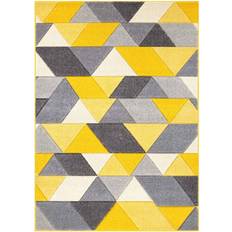 Oriental Weavers Geometric Grey, Yellow 80x150cm