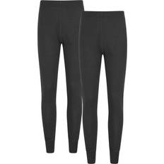 Clothing Mountain warehouse Womens/Ladies Talus Thermal Base Layer Leggings Pack of 2 Black