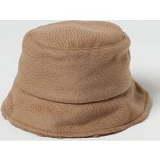 Women - Wool Hats Max Mara Hat Woman colour Camel