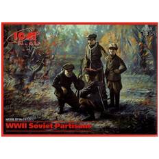 ICM 35631 1:35 WWII Soviet Partisans 4 Figs