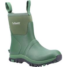 Green Wellingtons Cotswold Green Blaze Neoprene Wellington