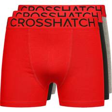 Boxers - Red Men's Underwear Crosshatch Herren Knightling Boxershorts Mehrfarbig