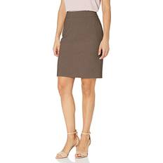 Calvin Klein Beige Skirts Calvin Klein Women's Lux Straight Skirt, Heather Taupe, Petite