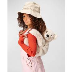 White School Bags Molo Girl's Teddy Bear Backpack