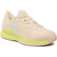 Green - Women Racket Sport Shoes Head Sprint Pro Women's Tennis Shoes Macadamia/Lime