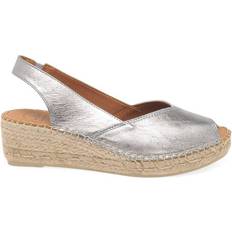 Silver - Women Espadrilles Toni Pons 'Bernia' Wedge Heel Espadrilles Sandals Silver