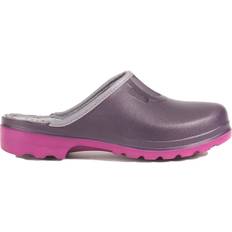 Aigle Women Slippers & Sandals Aigle Womens 2023 Taden Clogs Aubergine Dahlia