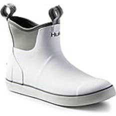 Huk Men's Rogue Wave Shoe High-Performance Fishing & Deck Boot Rain, White-New