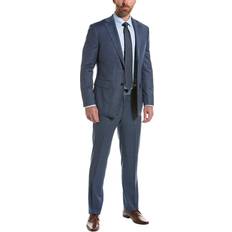 English Laundry 2pc Wool-Blend Suit Blue 48R