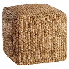 Idooka Lightweight Artisanal Square Jute Braided