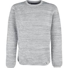 Indicode Broadley Sweatshirt mottled light grey