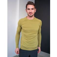 Brown - Men Base Layer Tops Craft Herren Unterwäsche CORE DRY ACTIVE COMFORT LS Gelb