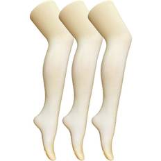 Clothing Sock Snob Pair Multipack Womens Coloured Opaque Denier Tights Cream