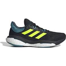 Brown - Men Running Shoes adidas Herren Solarglide Sneaker, Cblack/Luclem/Arcngt