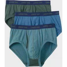 Lands' End Men's Underwear Lands' End Men's 3-Pack Comfort Briefs, Medium, Green